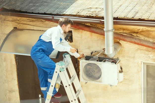 Air Conditioner repair technician